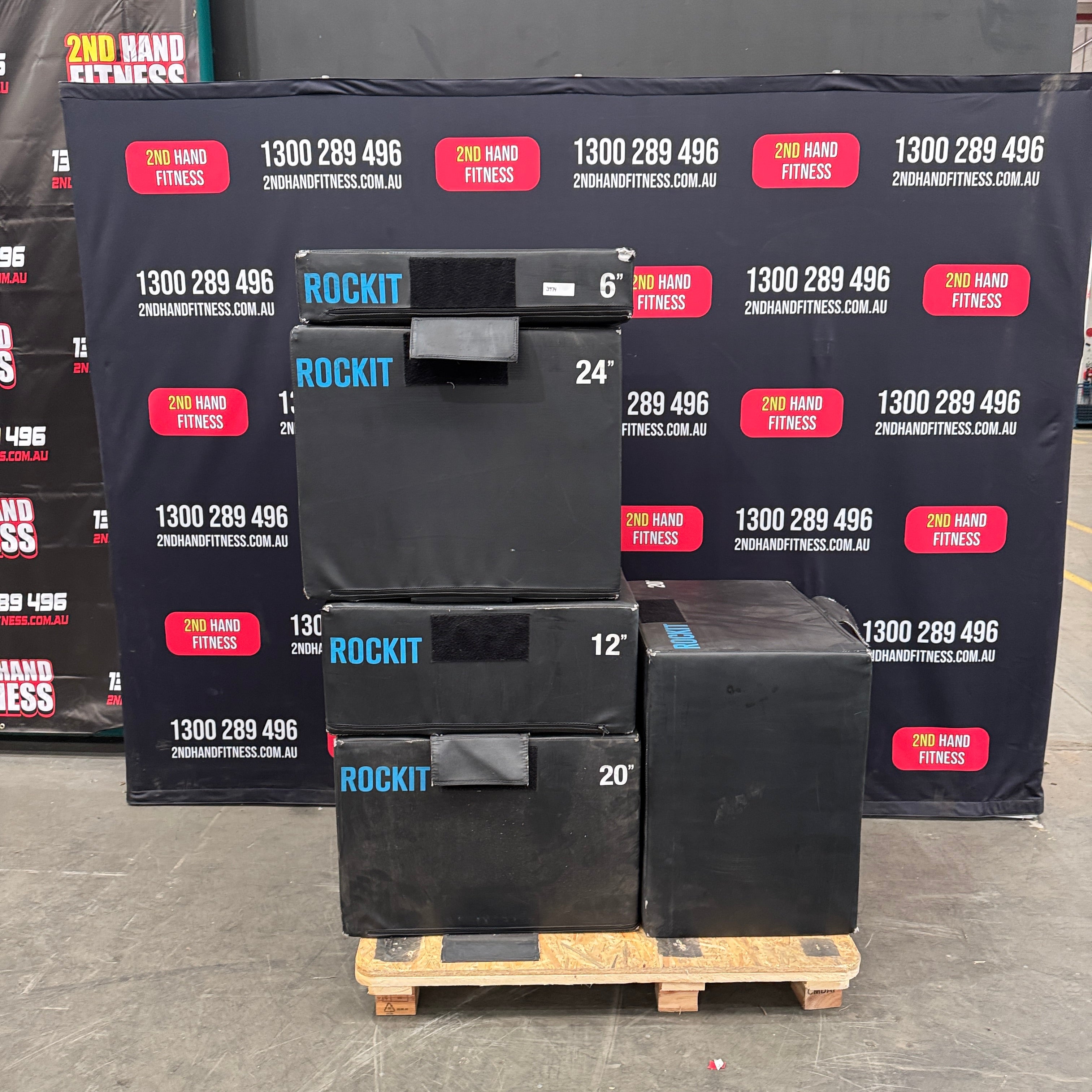 Rockit 6-24inch Plyo Box Set