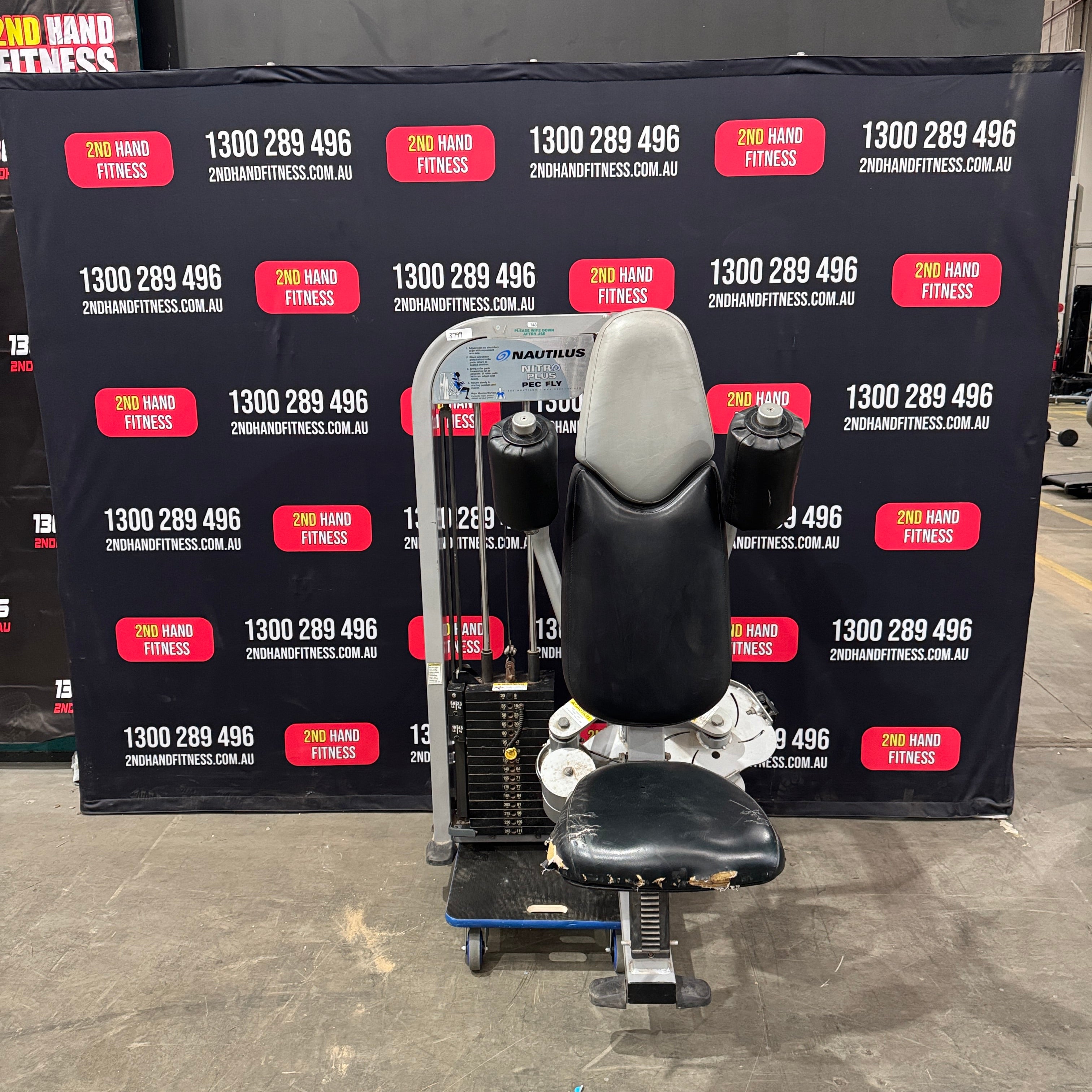 Nautilus Nitro Plus 30 Degree Pec Fly