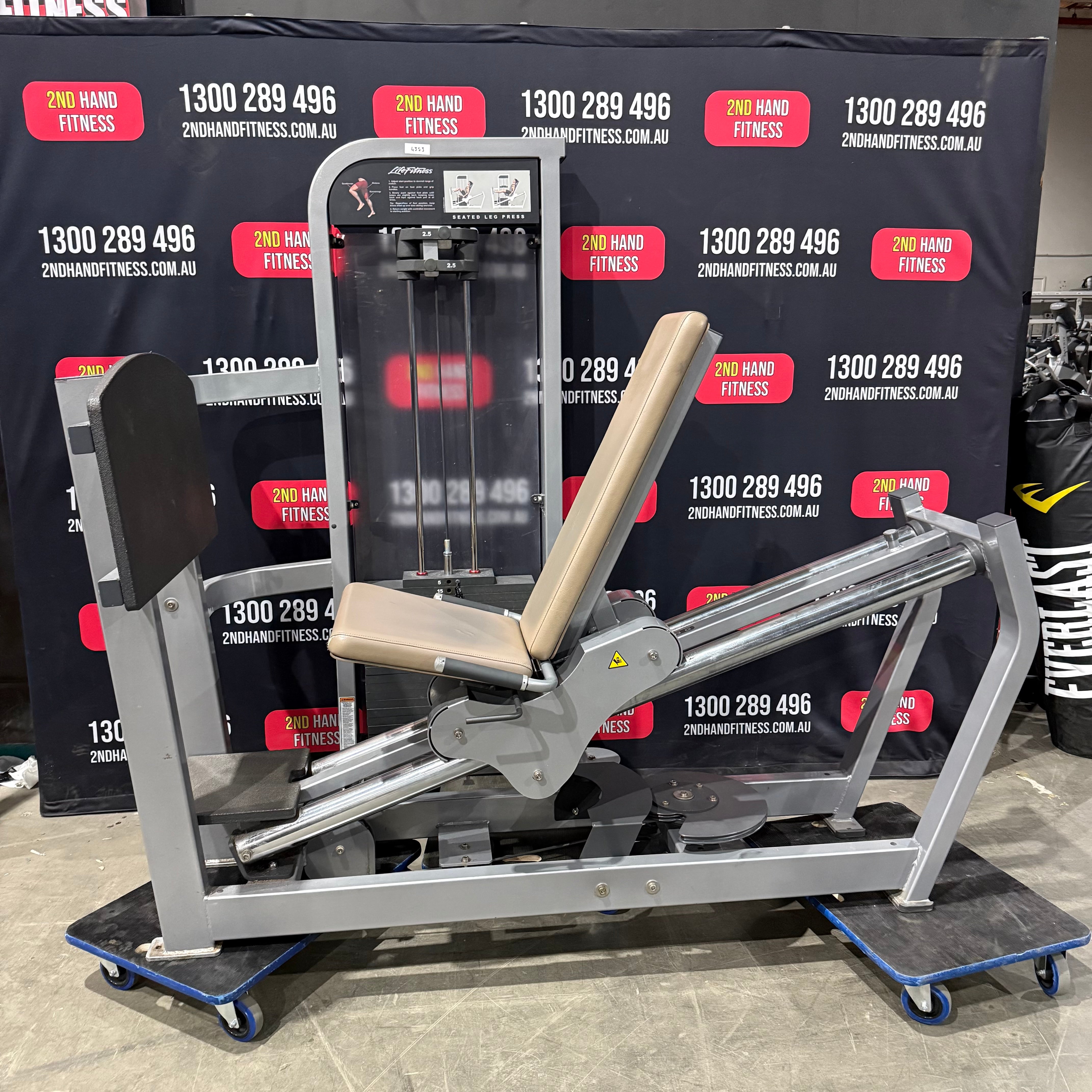 Life Fitness Pro2 Seated Leg Press