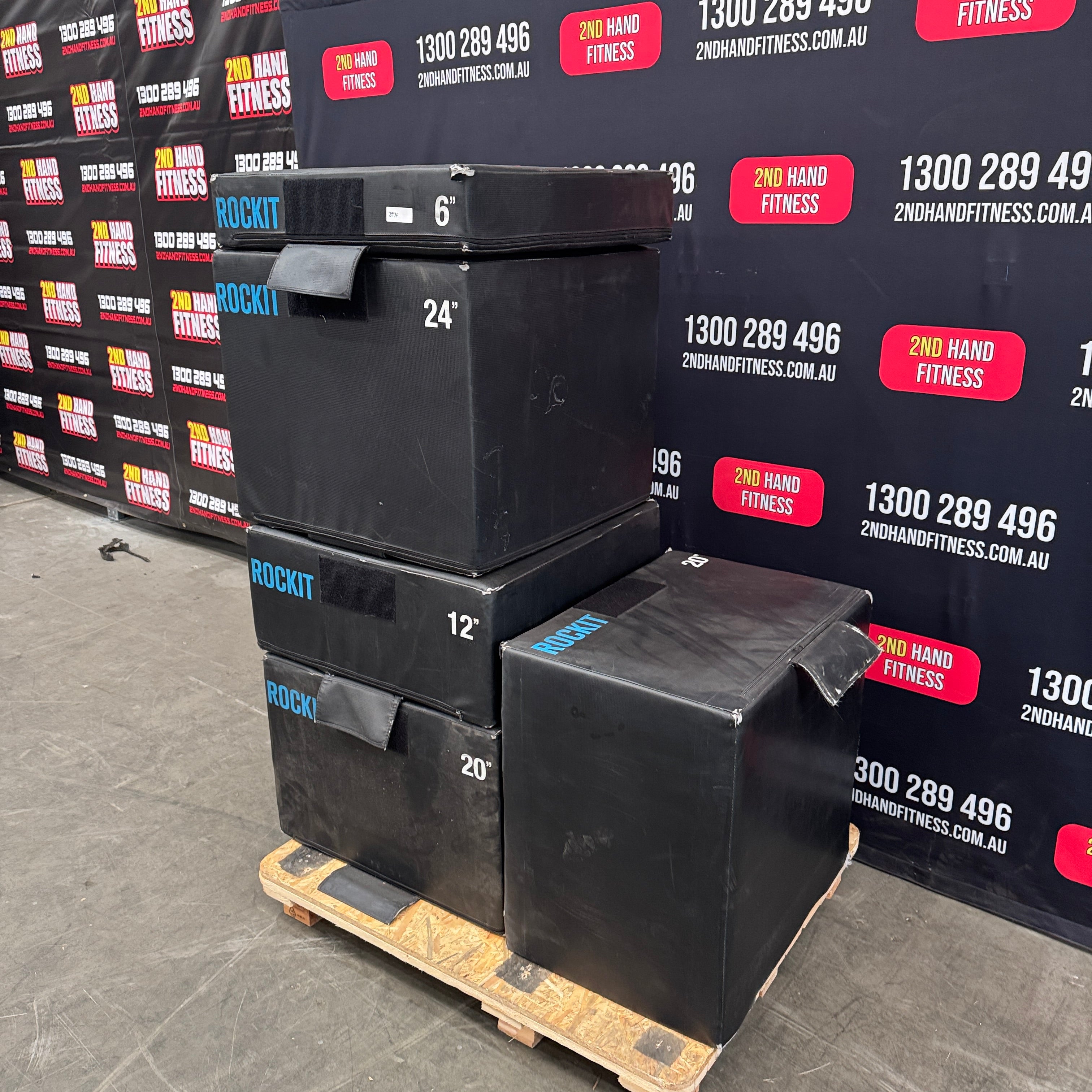 Rockit 6-24inch Plyo Box Set