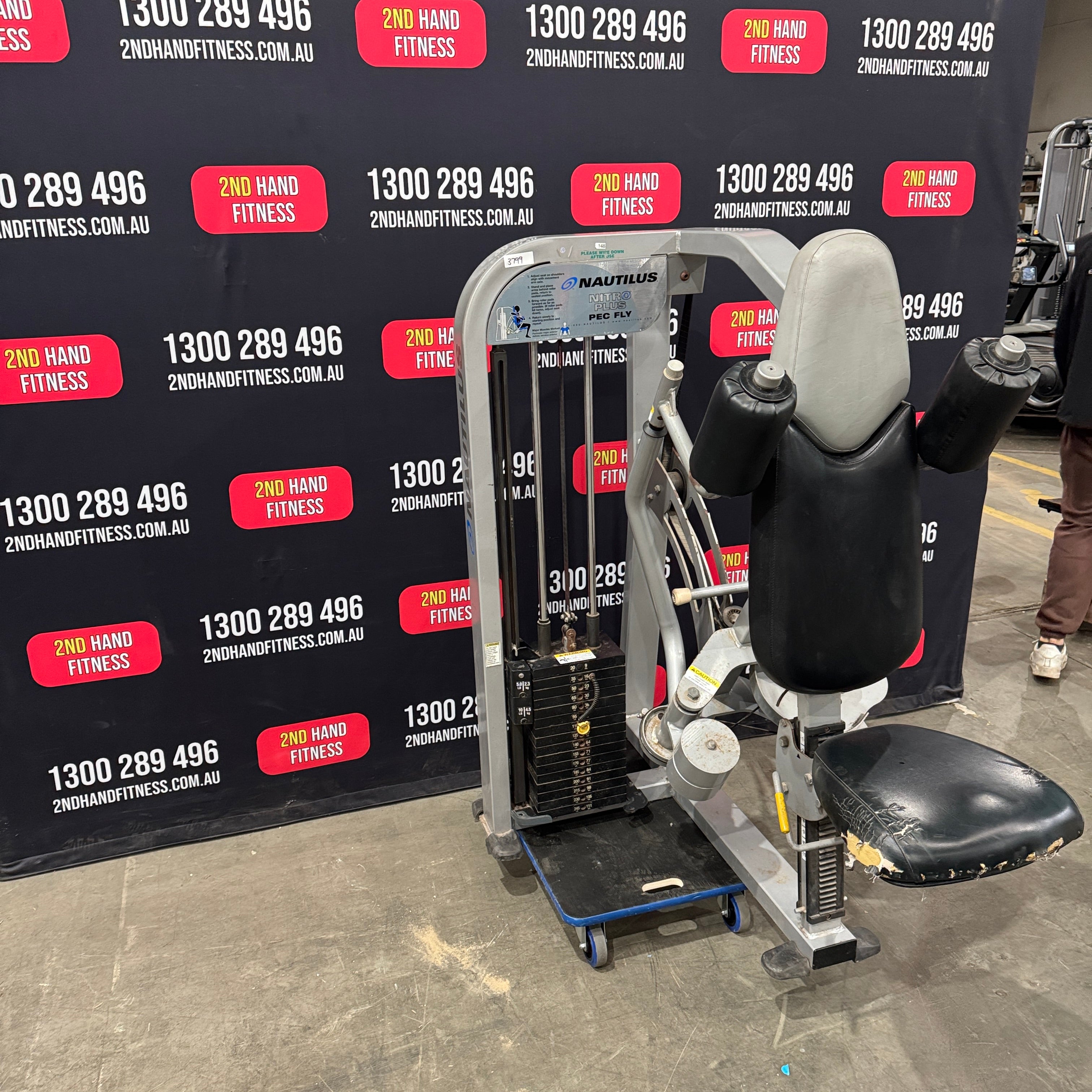 Nautilus Nitro Plus 30 Degree Pec Fly