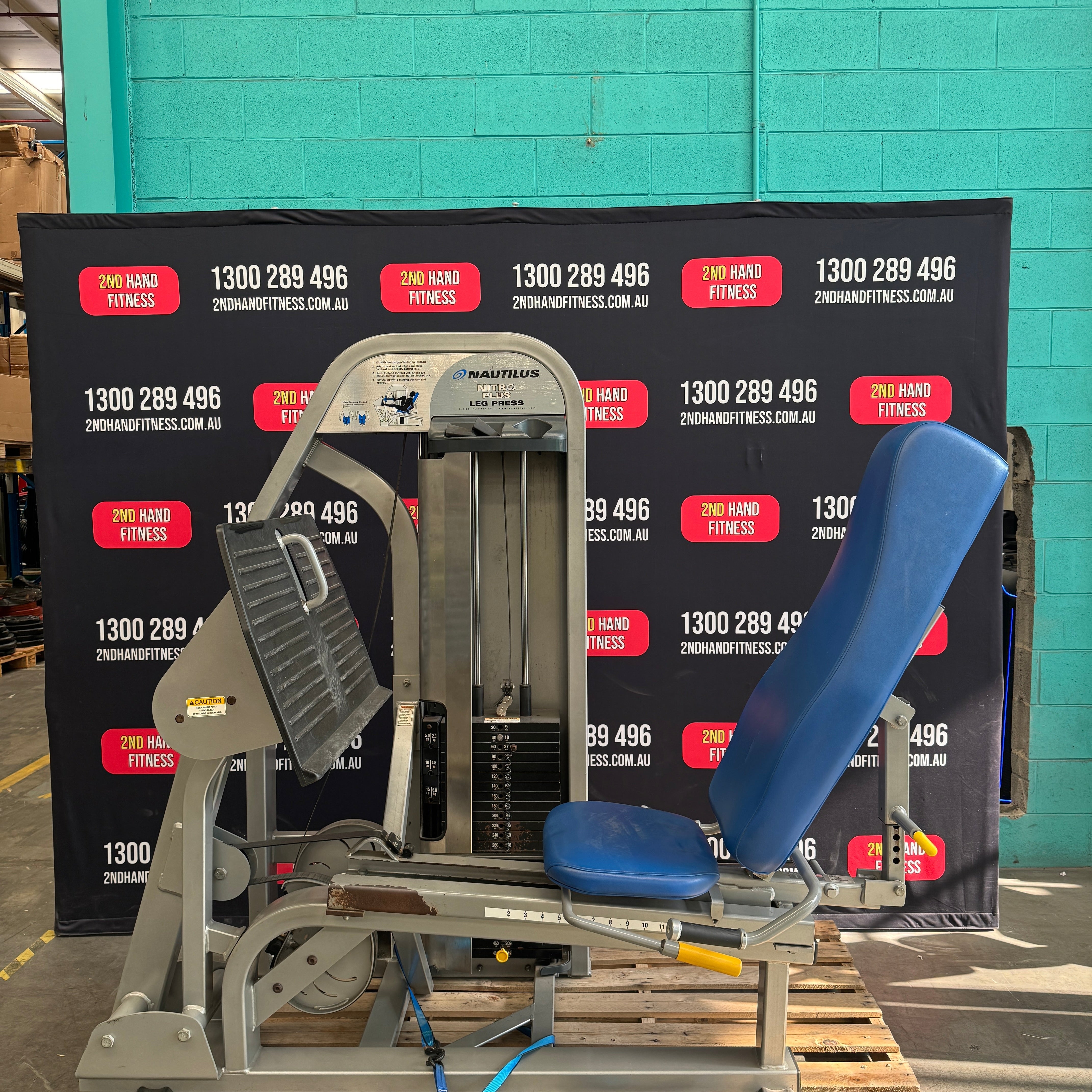 Nautilus Nitro Plus Seated Leg Press