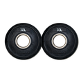 1.25kg rubber weight plates pair standard