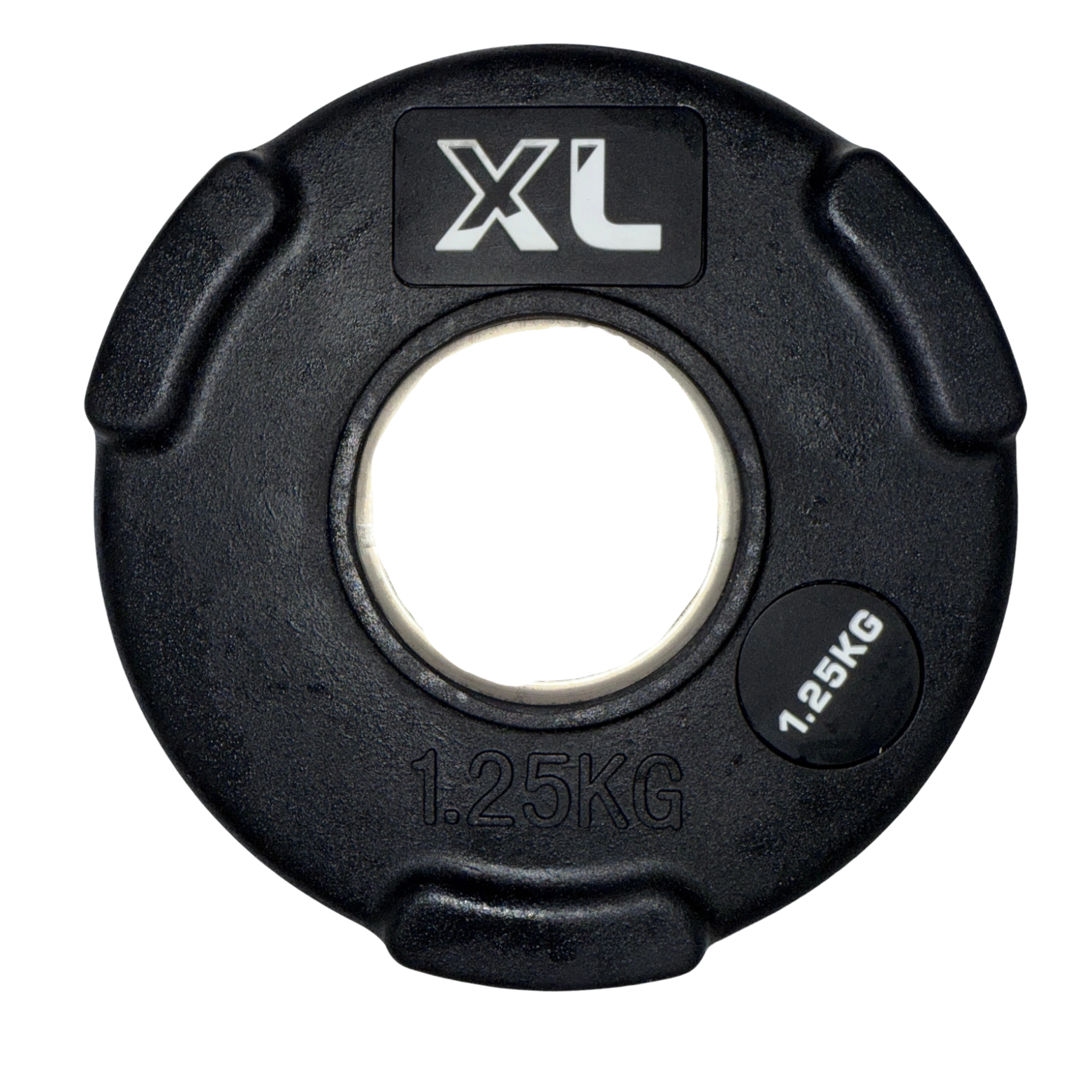 1.25kg Rubber Weight Plates - Pair (New)