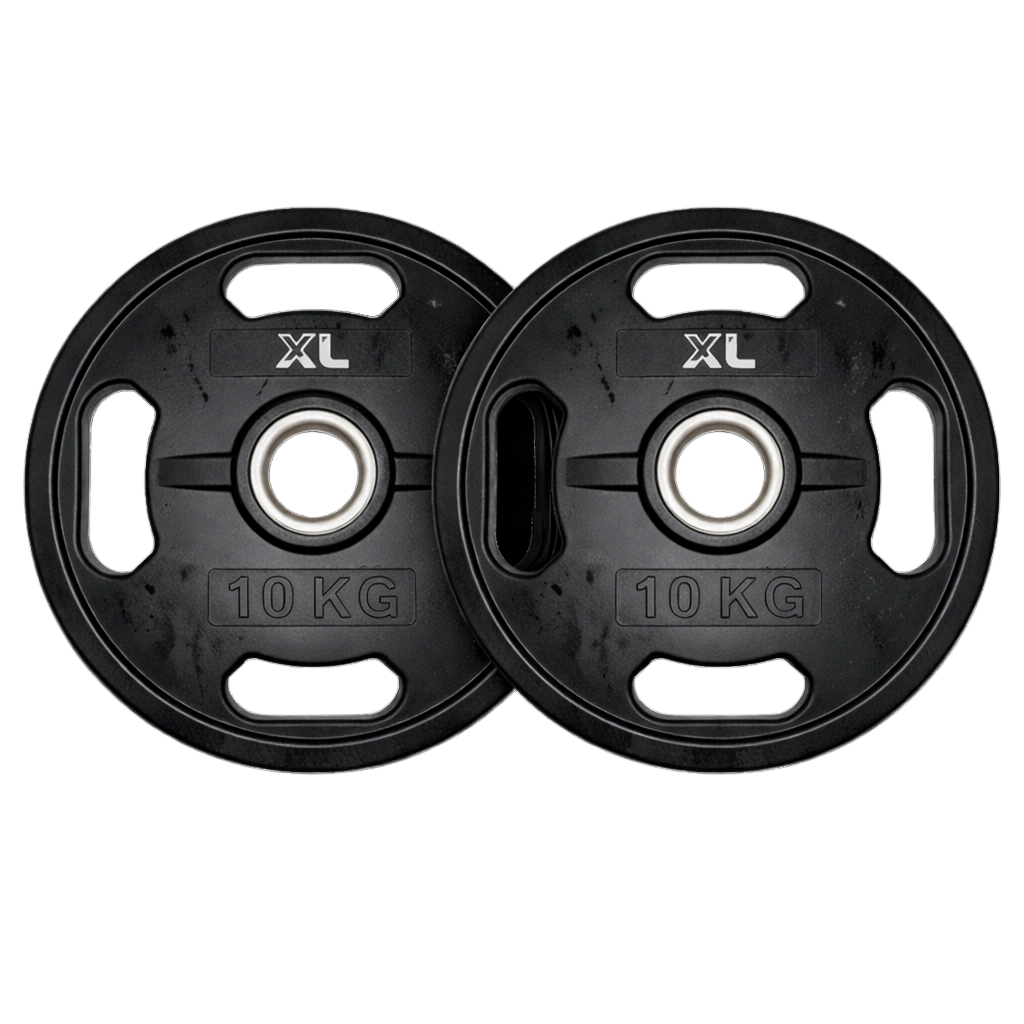 10kg Rubber Weight Plates - Pair (New)