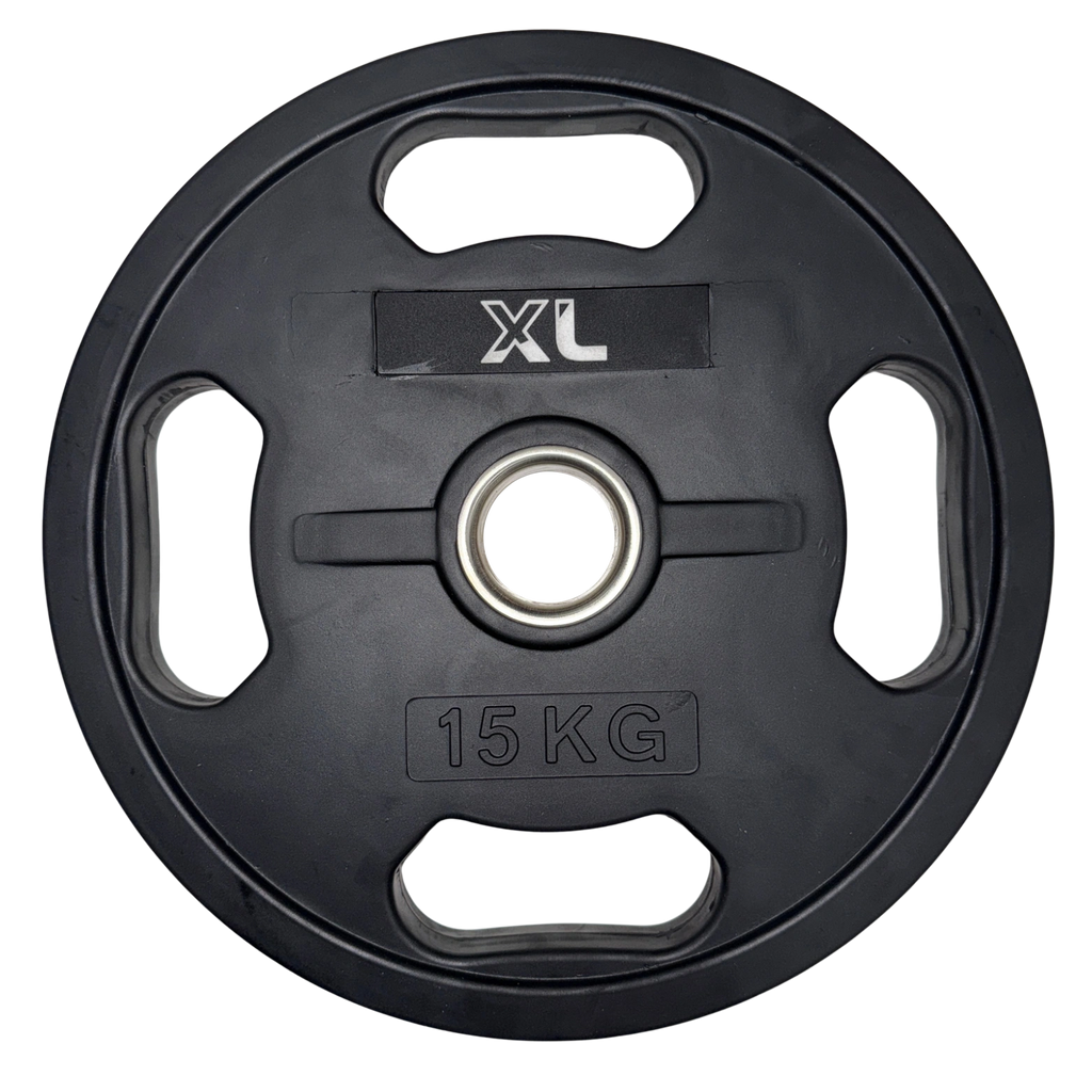 15kg Rubber Weight Plates - Pair (New)
