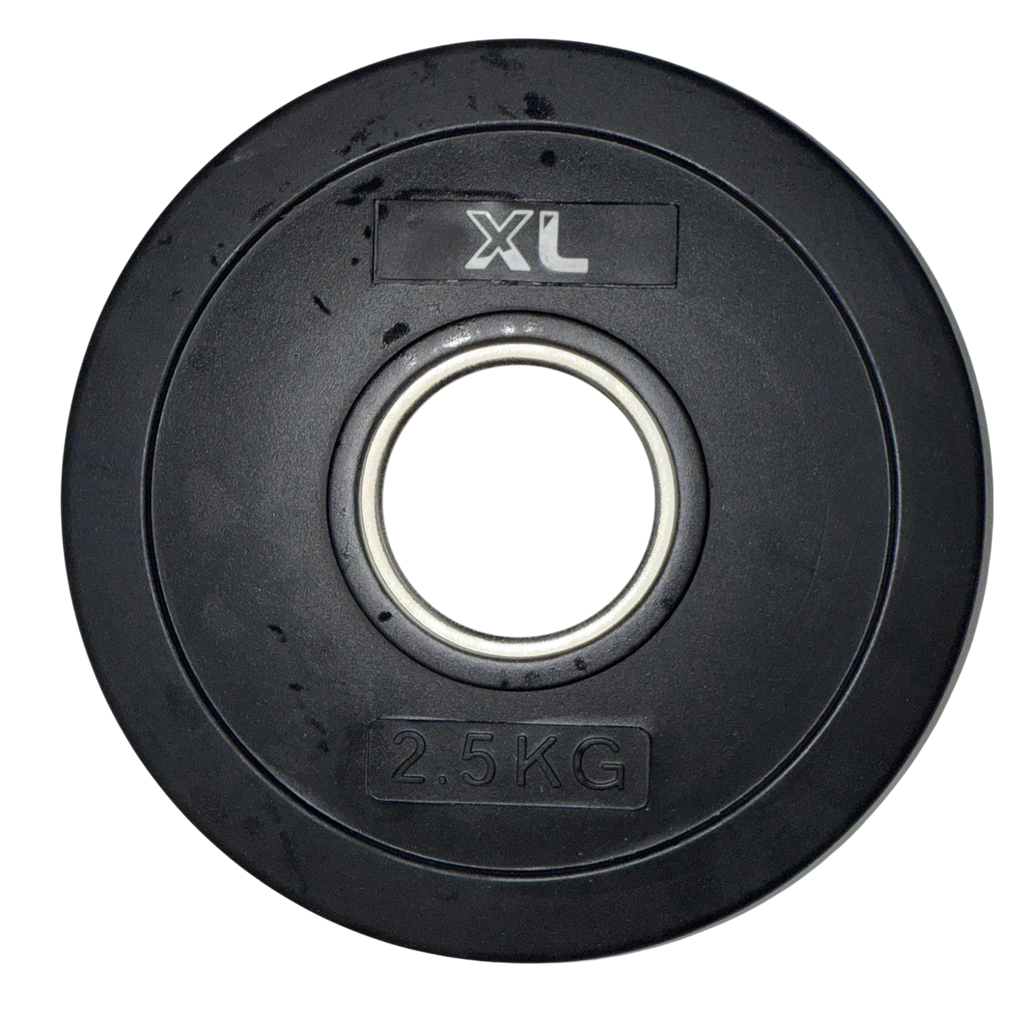 2.5kg Rubber Weight Plates - Pair (New)