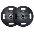 20kg Rubber Weight Plates - Pair (New)