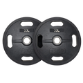25kg Rubber Weight Plates - Pair (New)