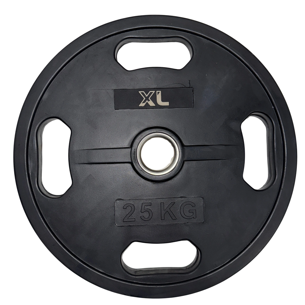 25kg rubber weight plates standard