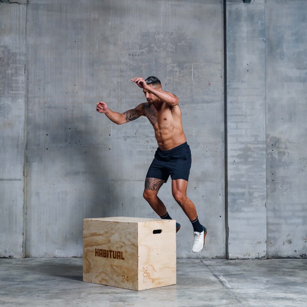 (NEW) 3 in 1 Wooden Plyo Box