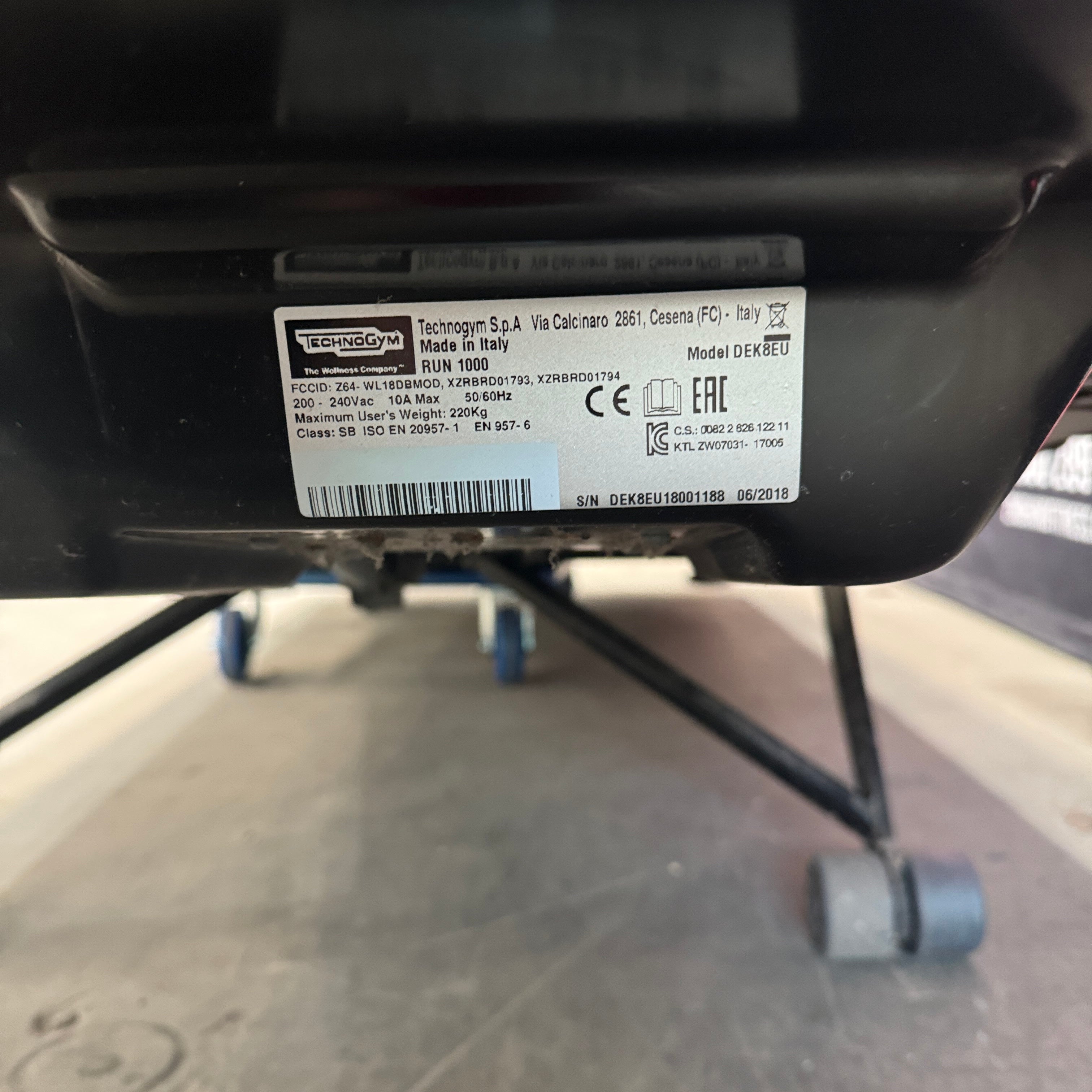 Technogym Run 1000 Treadmill (Black)