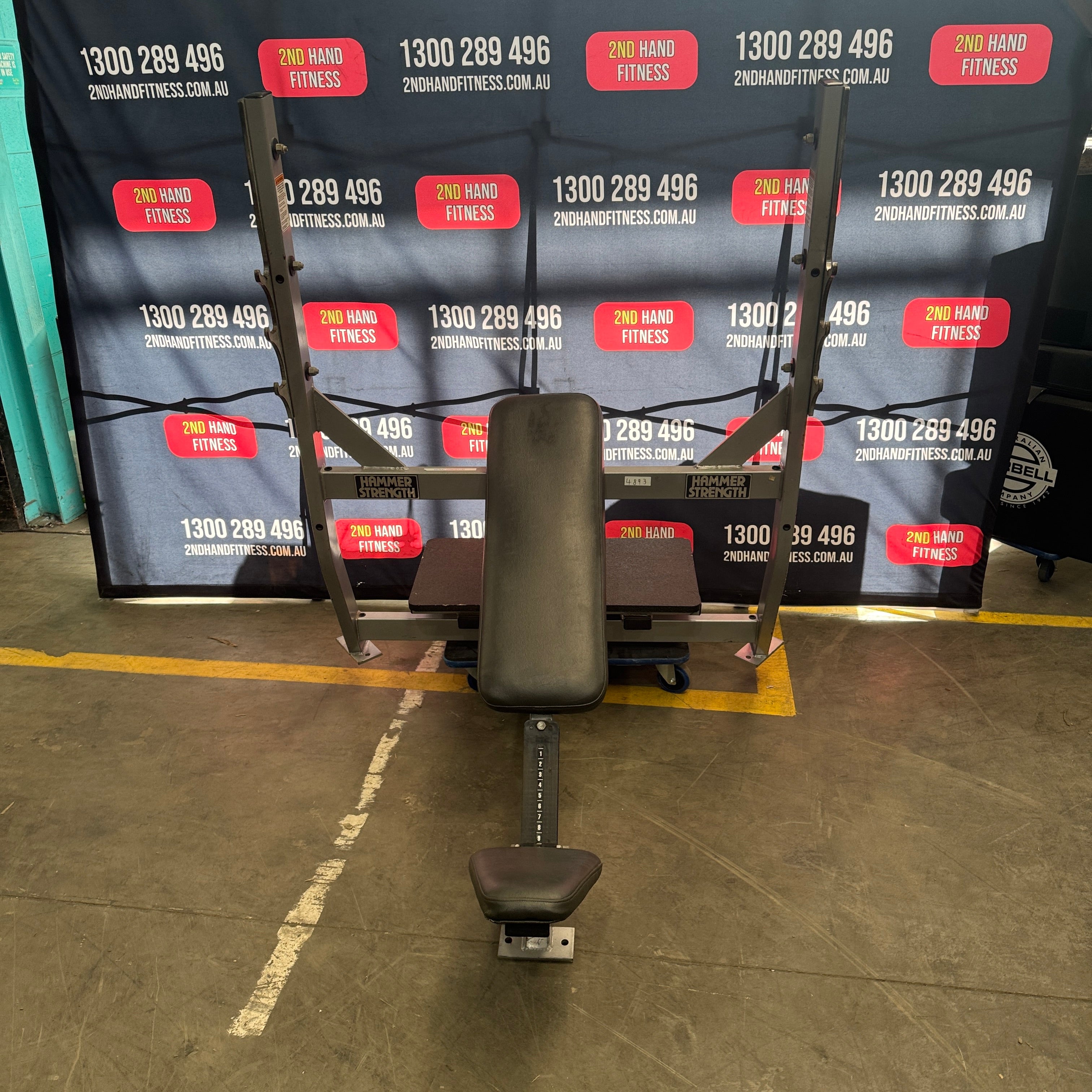 Hammer Strength Olympic Incline Bench