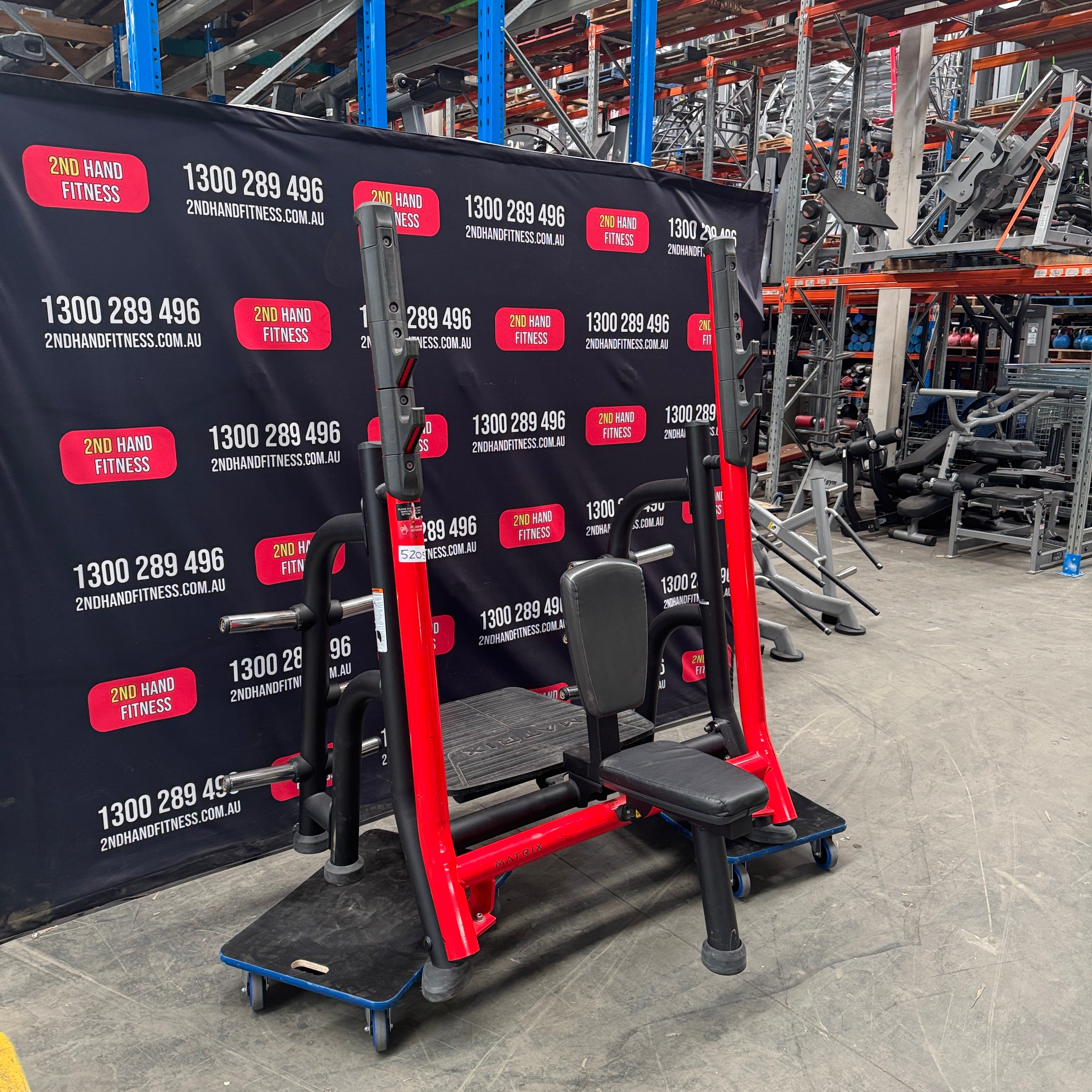 Matrix Breaker Olympic Shoulder Press