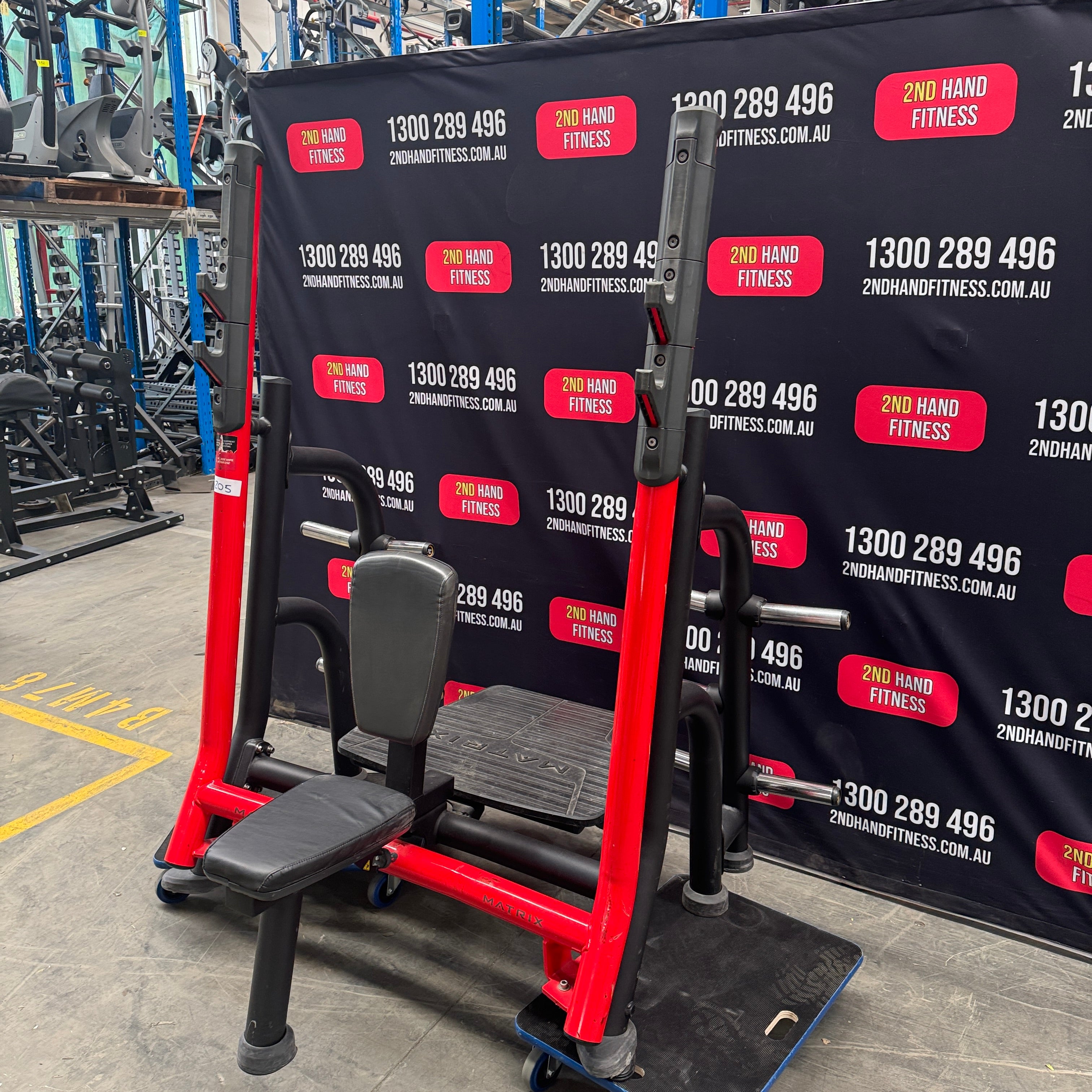 Matrix Breaker Olympic Shoulder Press