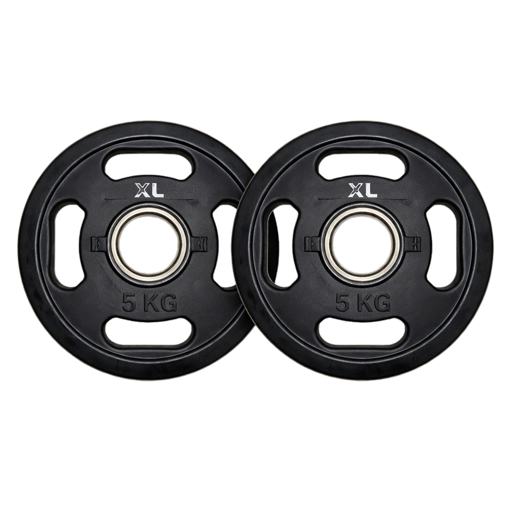 5kg Rubber Weight Plates - Pair (New)