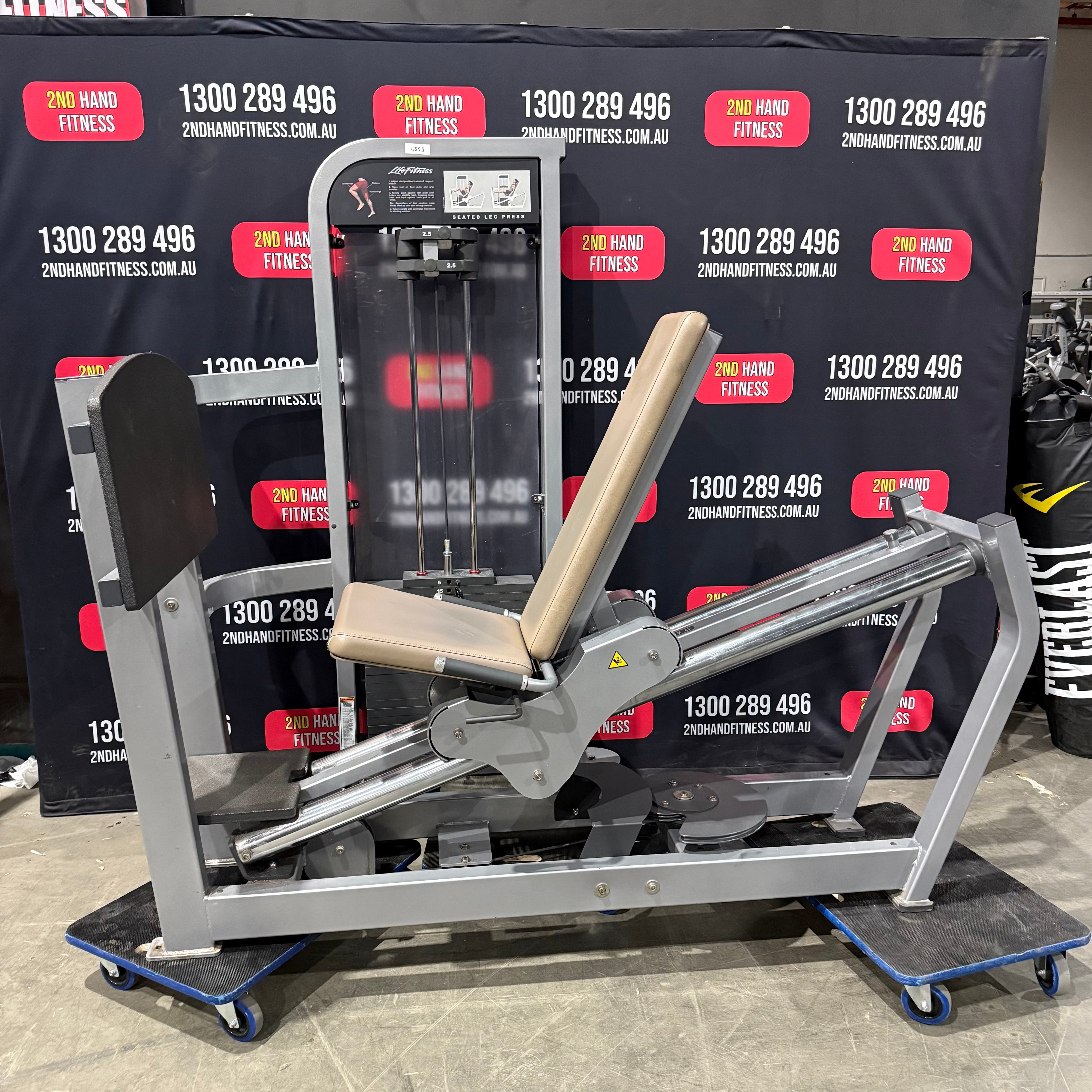 Life Fitness Pro2 Seated Leg Press