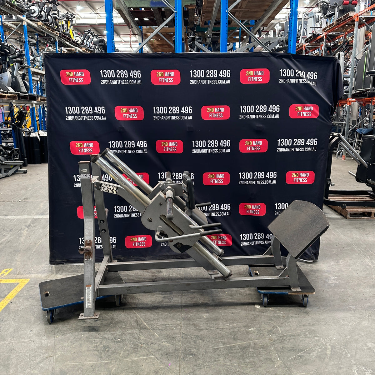 Shop Press Hack Used Hammer Strength Hack Press for Sale | 2nd Hand Fitness