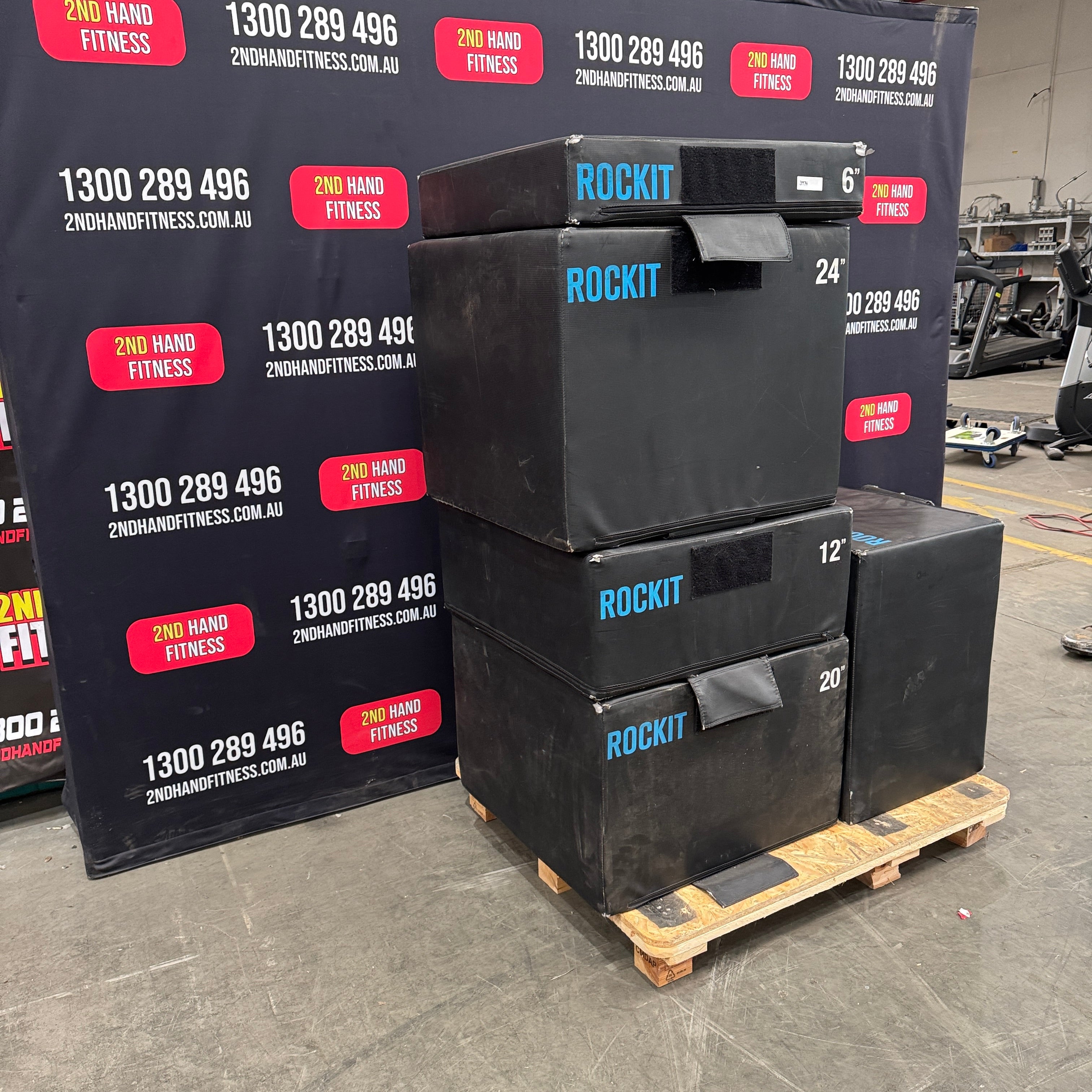 Rockit 6-24inch Plyo Box Set