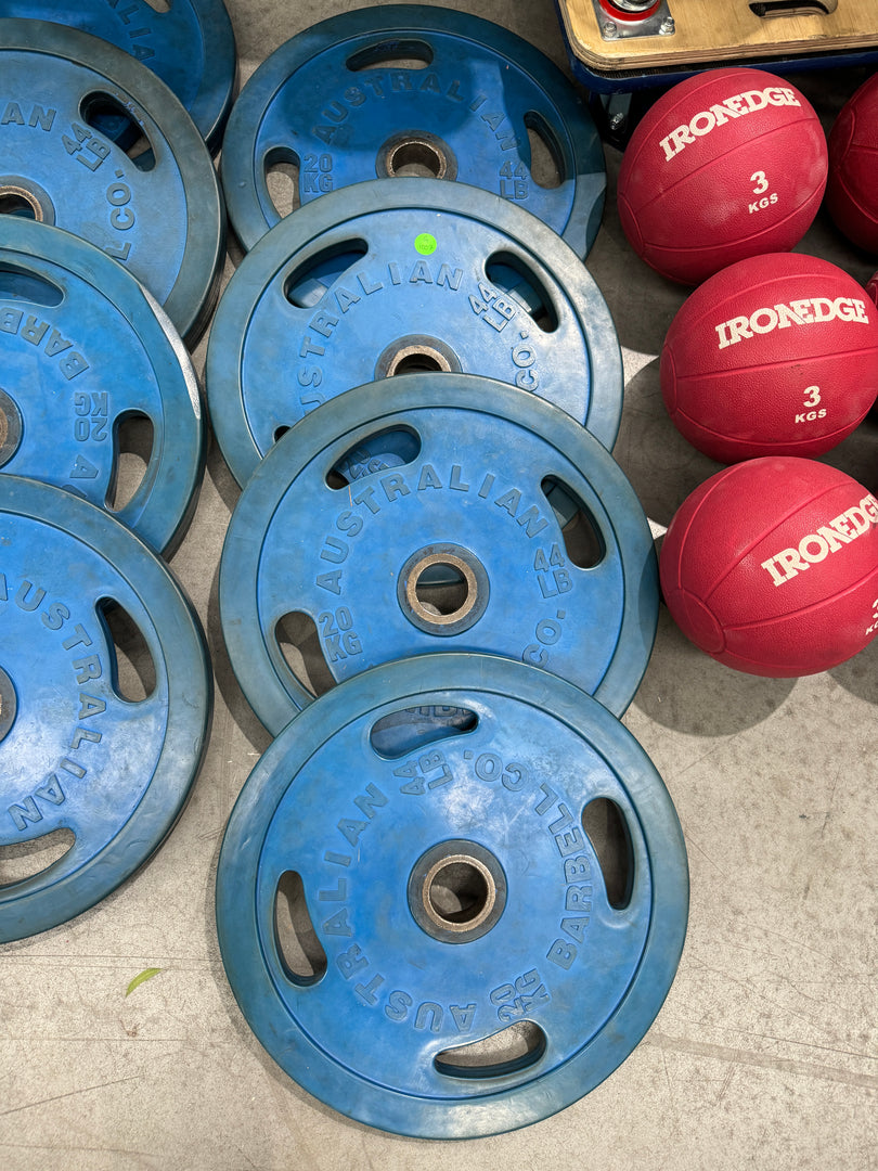80kg ABC Weight Plate Set