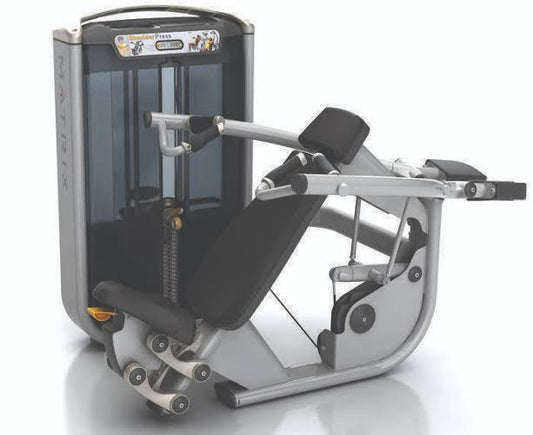 Matrix Ultra Shoulder Press (Red Upholstery)