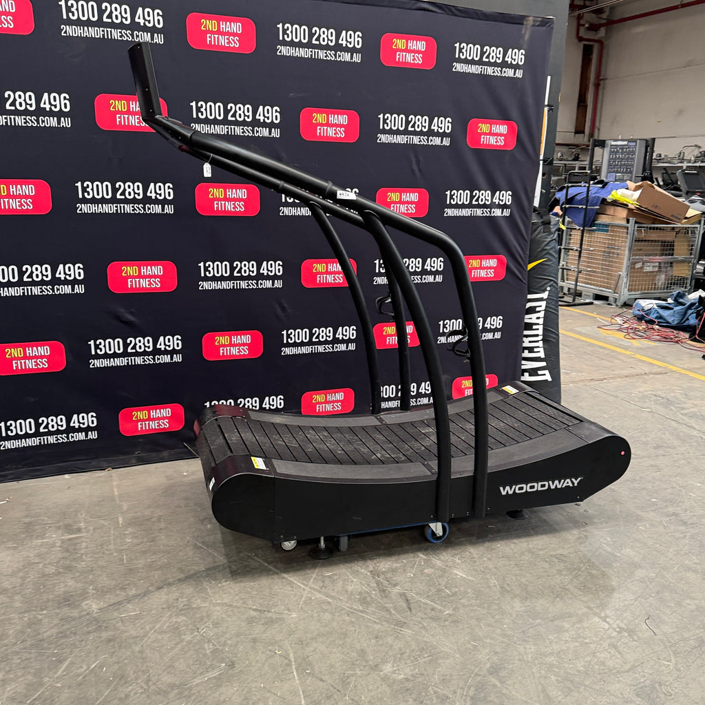 woodway treadmill side view